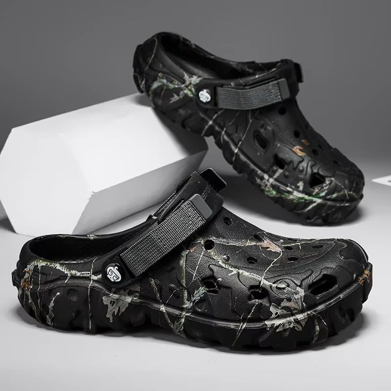 2024 Summer Mens Comfortable Sandals  Lightweight NonSlip Garden  Home Slippers 7