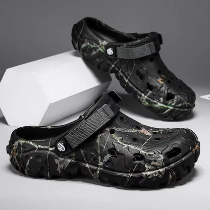 2024 Summer Mens Comfortable Sandals  Lightweight NonSlip Garden  Home Slippers 7