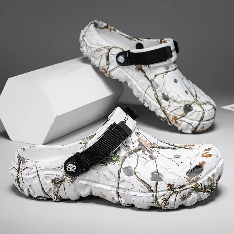 2024 Summer Mens Comfortable Sandals  Lightweight NonSlip Garden  Home Slippers 8