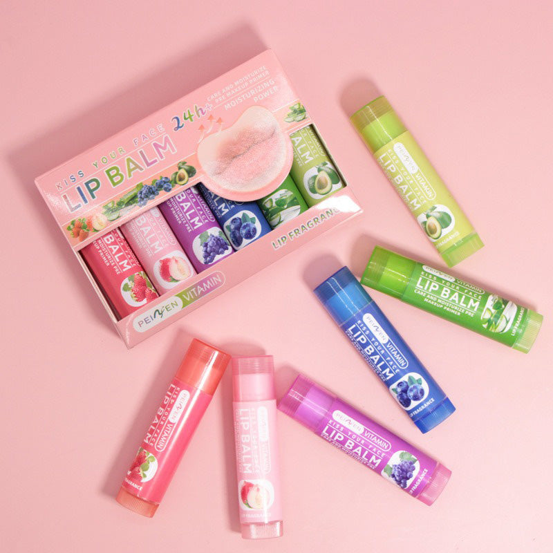 Pennyfun Fruit-Flavored Lip Balm Set, Best-Selling Lip Treatment With Variety, Ultra-Hydrating And Moisturizing Formula