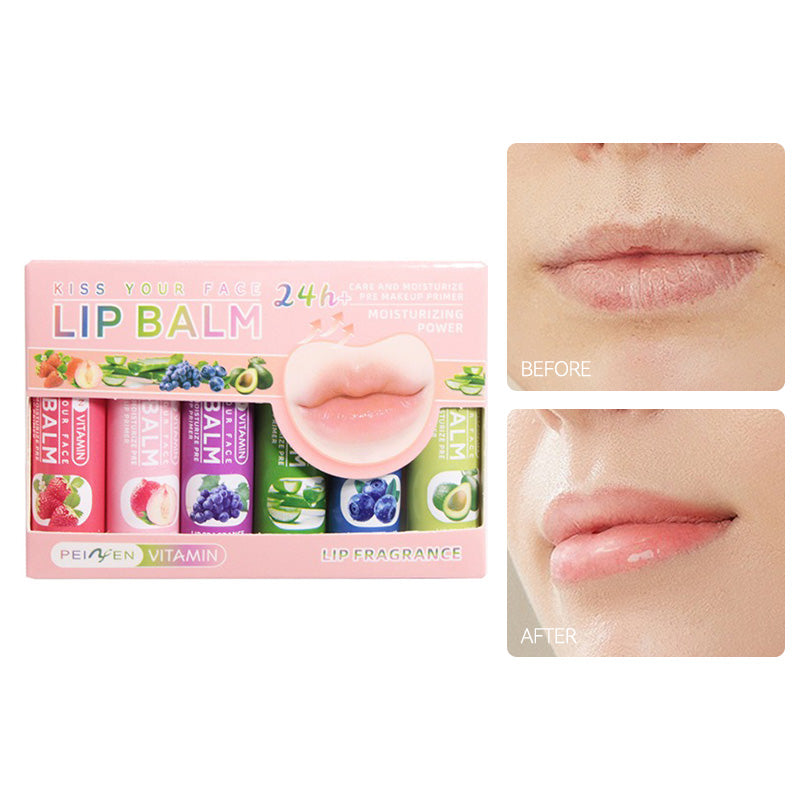 Pennyfun Fruit-Flavored Lip Balm Set, Best-Selling Lip Treatment With Variety, Ultra-Hydrating And Moisturizing Formula