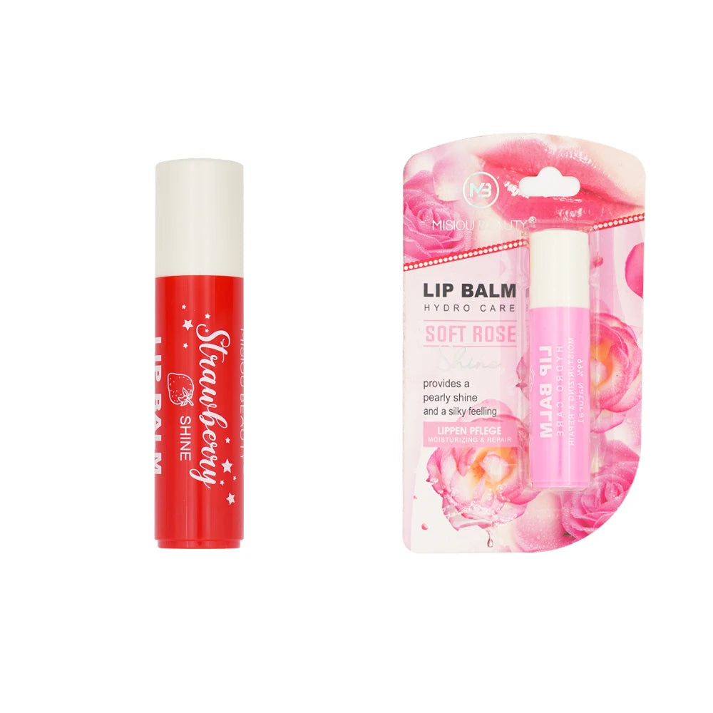 3 Color Tinted Lip Glaze Jelly Mirror Lipstick Waterproof Long Lasting Moisturizing Non Stick Lip B 3