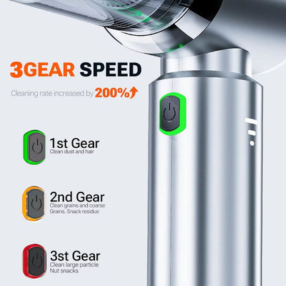 SZUK Car Vacuum Cleaner  180000PA Wireless Portable Mini Handheld Cleaner For Car And Home 4