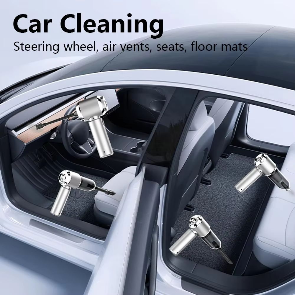 SZUK Car Vacuum Cleaner  180000PA Wireless Portable Mini Handheld Cleaner For Car And Home 5