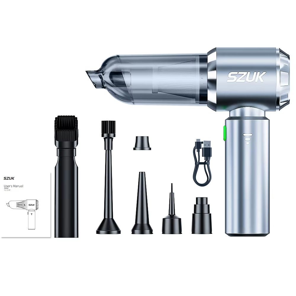 SZUK Car Vacuum Cleaner  180000PA Wireless Portable Mini Handheld Cleaner For Car And Home 6