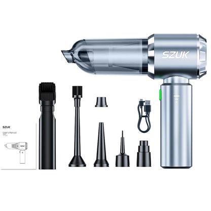 SZUK Car Vacuum Cleaner  180000PA Wireless Portable Mini Handheld Cleaner For Car And Home 6
