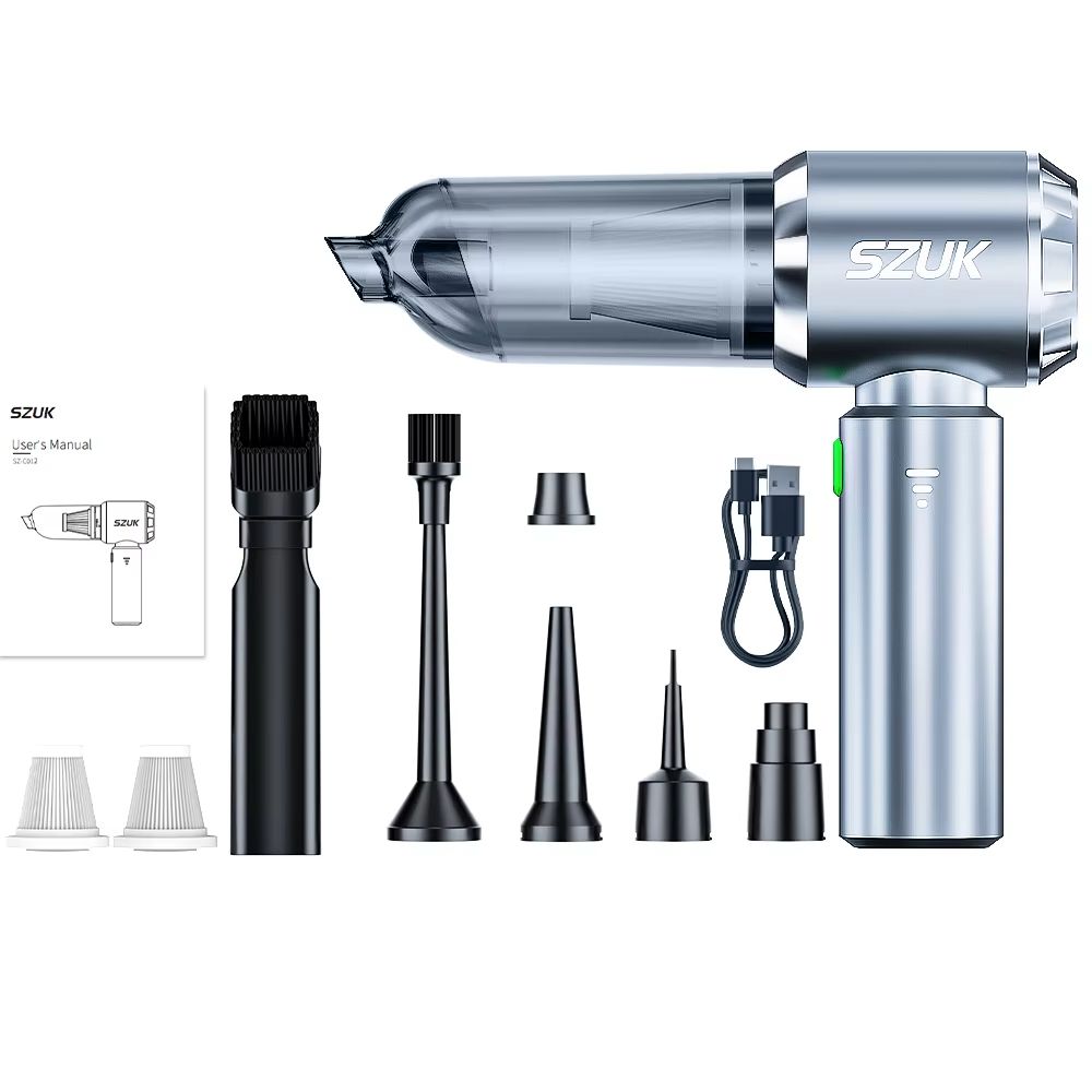 SZUK Car Vacuum Cleaner  180000PA Wireless Portable Mini Handheld Cleaner For Car And Home 7