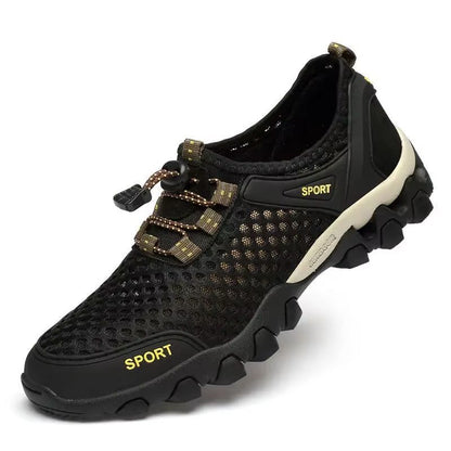 Mens Breathable Mesh Hiking Shoes Lightweight Non Slip Casual Sneakers 7
