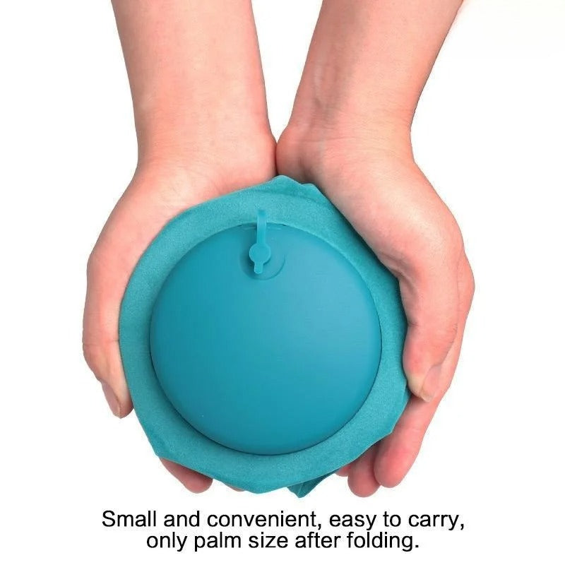 Flocking Inflatable Travel Pillow Square Pillow For Outdoor Camping Multifunctional Home Office Sup 2