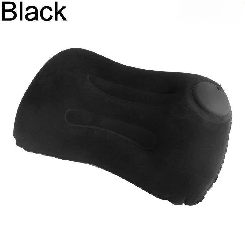 Flocking Inflatable Travel Pillow Square Pillow For Outdoor Camping Multifunctional Home Office Sup 8