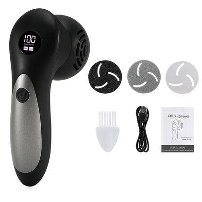 Electric Pedicure Tools Foot Care File, Feet Callus Remover Foot Files Machine for Heels Hard Dead Skin and Cracked Feet