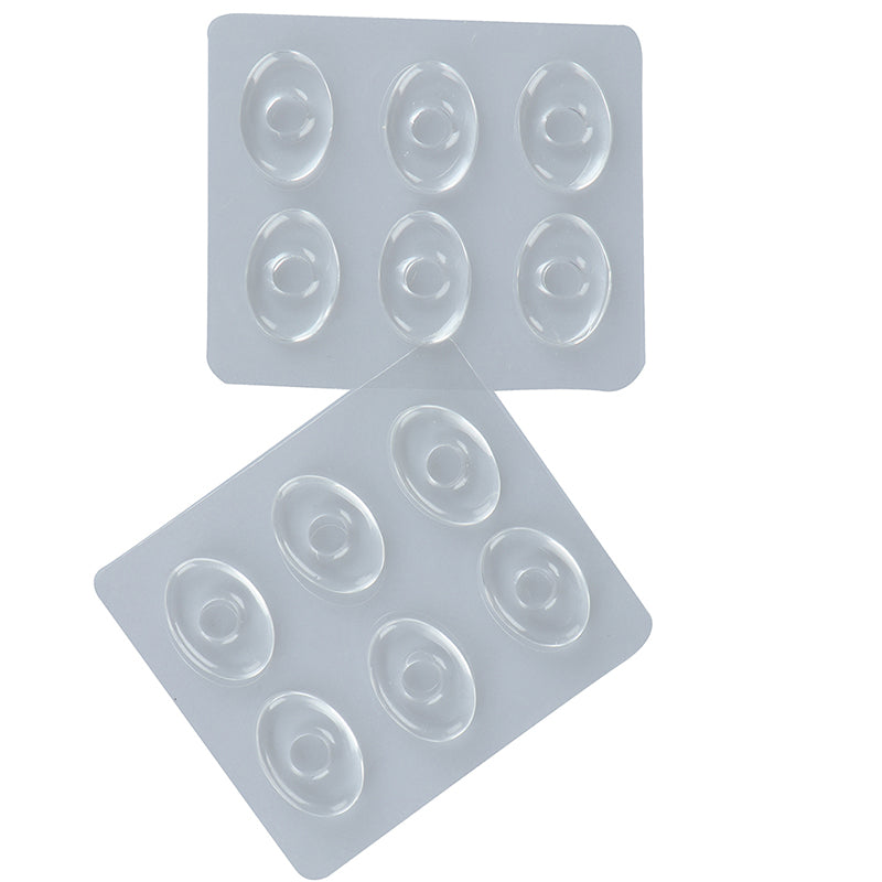 12Pcs Silicone Foot Corn Removal Patch Tool, Gel Toe Protector Pads, Foot Remover Pad for Corns Calluses Blisters