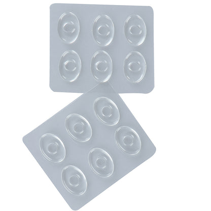 12Pcs Silicone Foot Corn Removal Patch Tool, Gel Toe Protector Pads, Foot Remover Pad for Corns Calluses Blisters