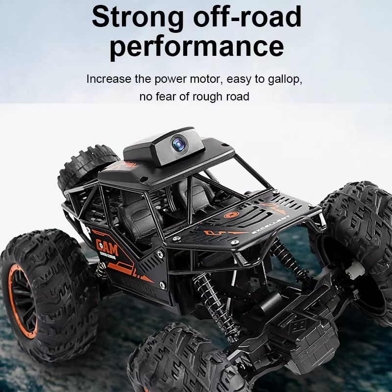 RC Car With HD Camera And WiFi FPV Remote Control Stunt SUV 118 Scale 4