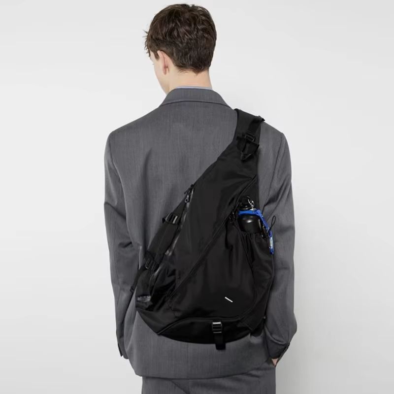 Large Capacity Mens Chest Pack Travel Crossbody Bag With HighQuality Nylon 4