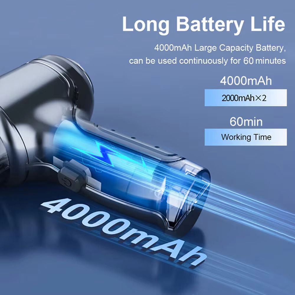 Car Vacuum Cleaner 95000PA Wireless Handheld Strong Suction Portable Vacuum 3