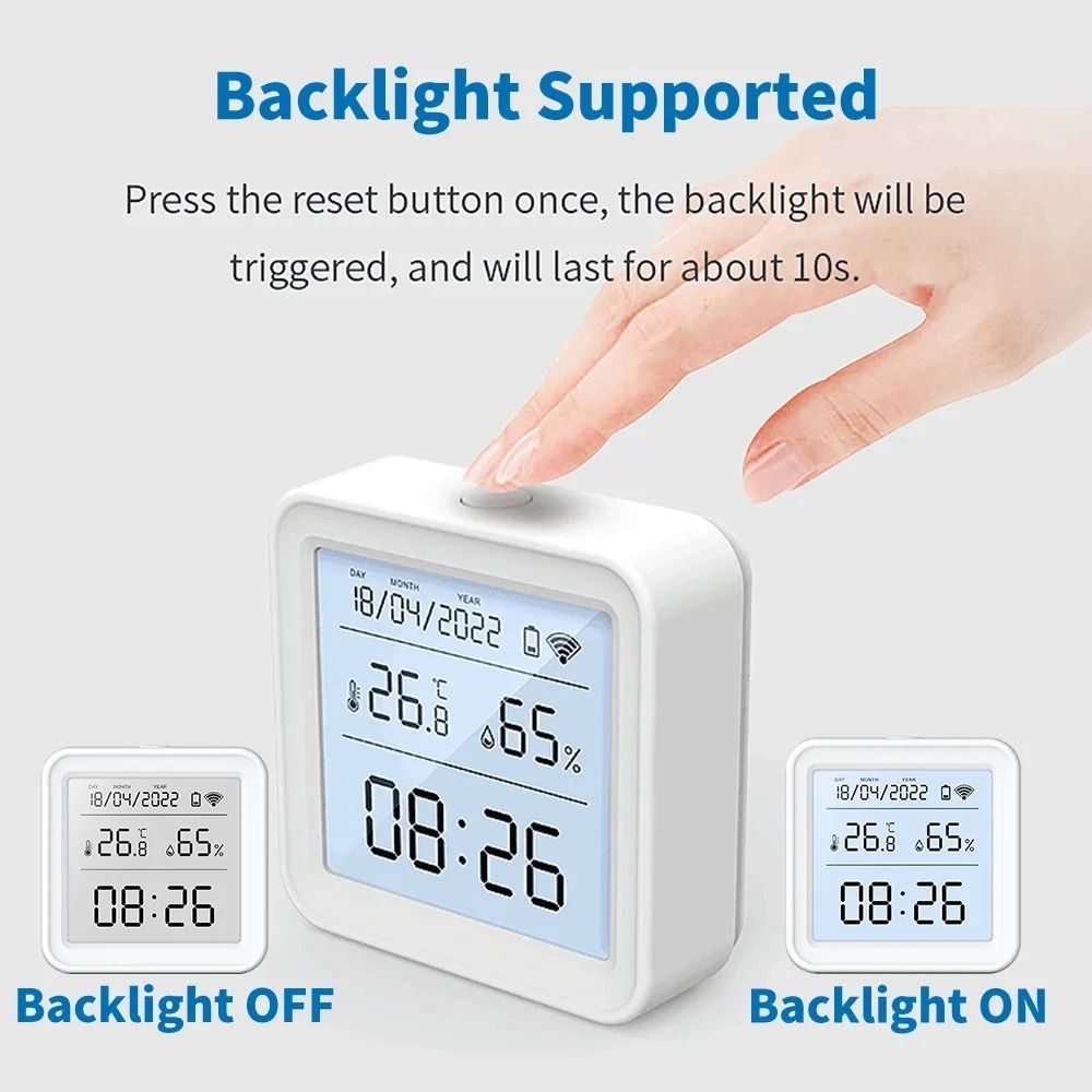 Smart Temperature And Humidity Sensor With WiFi Zigbee Remote Monitoring 2