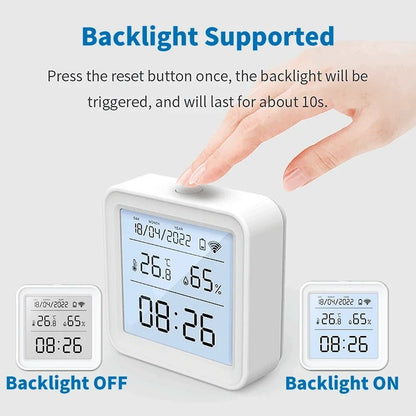 Smart Temperature And Humidity Sensor With WiFi Zigbee Remote Monitoring 2