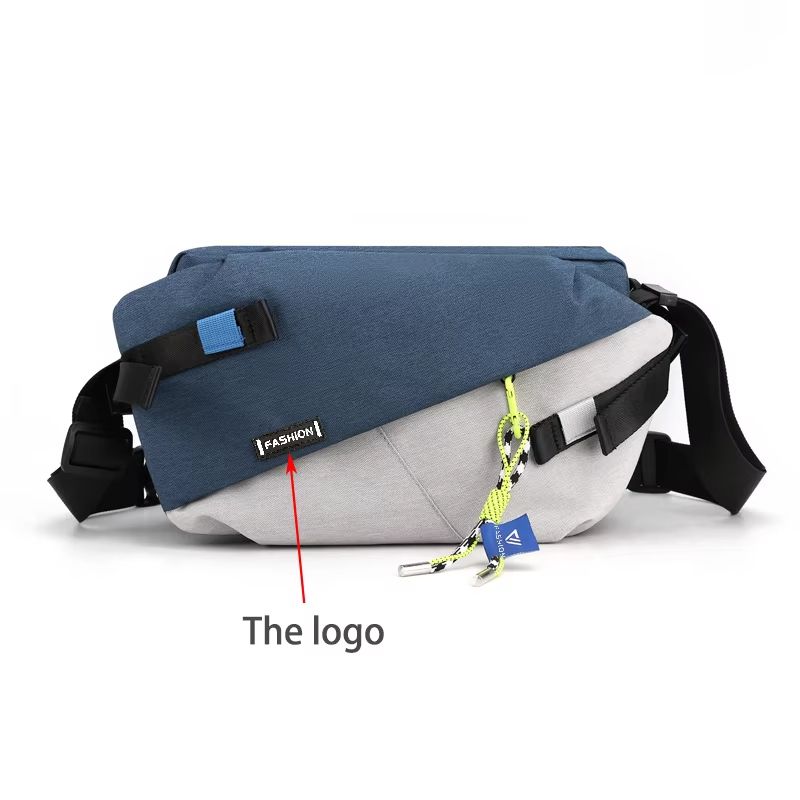 HighQuality Nylon Waist Pack  Unisex Chest Pack  Travel Crossbody Bag 9