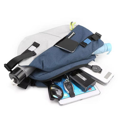 HighQuality Nylon Waist Pack  Unisex Chest Pack  Travel Crossbody Bag 1