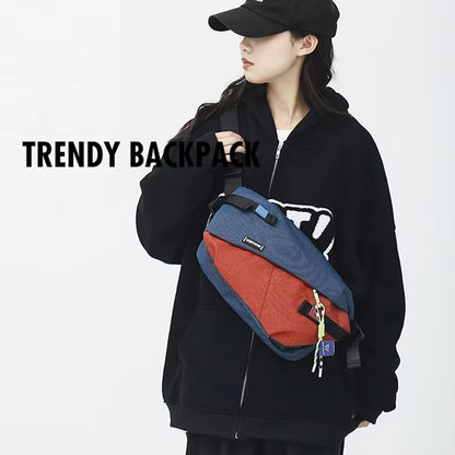 HighQuality Nylon Waist Pack  Unisex Chest Pack  Travel Crossbody Bag 4
