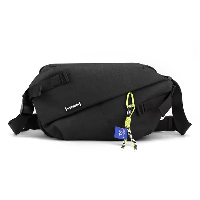 HighQuality Nylon Waist Pack  Unisex Chest Pack  Travel Crossbody Bag 6