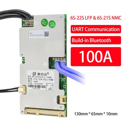 JBD Smart LiFePO4 BMS With Bluetooth  6S To 21S Balance Board For EBike 10