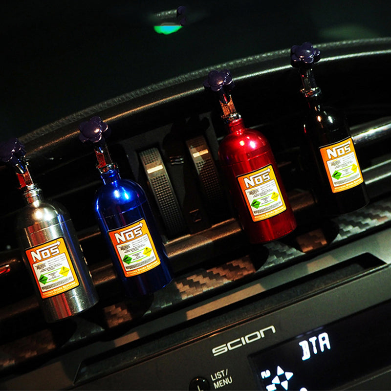 Hot Sale NOS Nitrogen Bottle Car Air Freshener, Auto Vent Clip Aromatherapy Perfume for Long-Lasting Fragrance