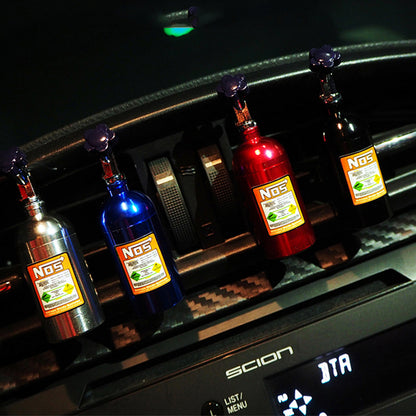 Hot Sale NOS Nitrogen Bottle Car Air Freshener, Auto Vent Clip Aromatherapy Perfume for Long-Lasting Fragrance