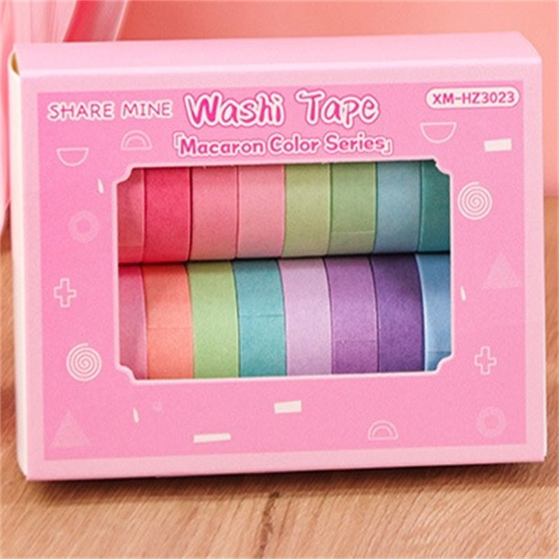 20 Rolls Vintage Washi Tape, DIY Collage Art Junk Journal, Scrapbook Masking Tape Handmade Holiday Gift Decoration