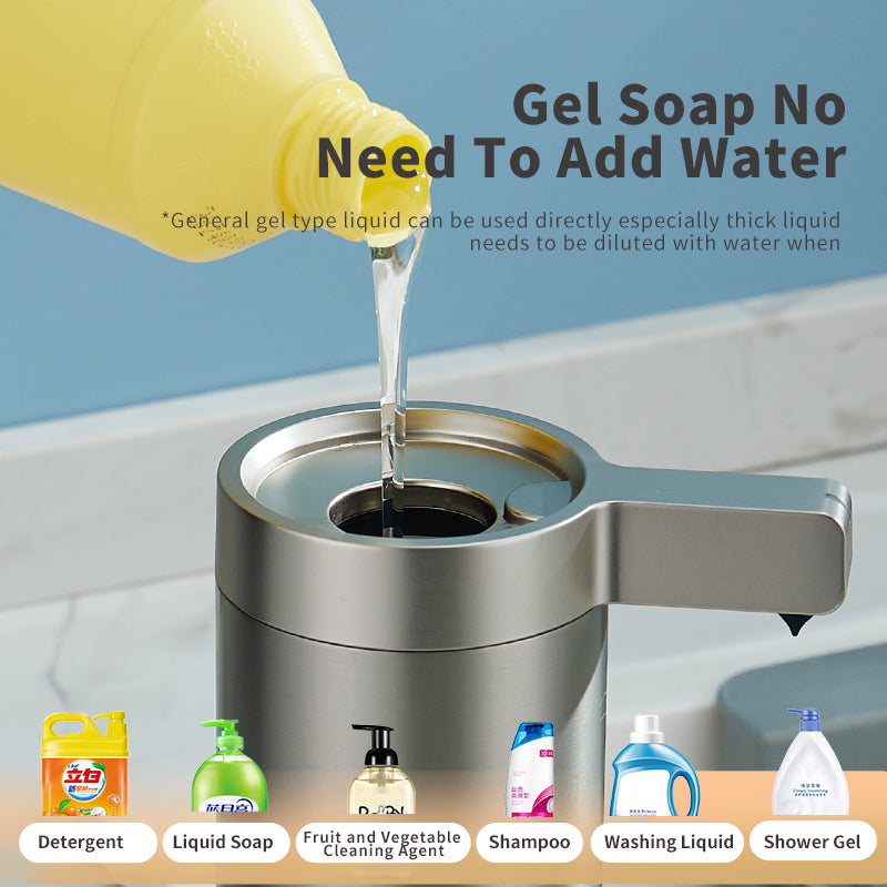 Smart Automatic Sensor Soap Dispenser Stainless Steel Kitchen Soap Machine For Hand Sanitizer  Body 2