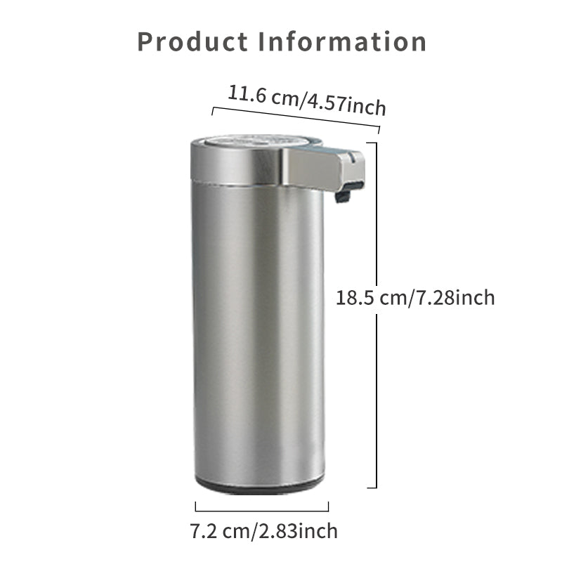 Smart Automatic Sensor Soap Dispenser Stainless Steel Kitchen Soap Machine For Hand Sanitizer  Body 5