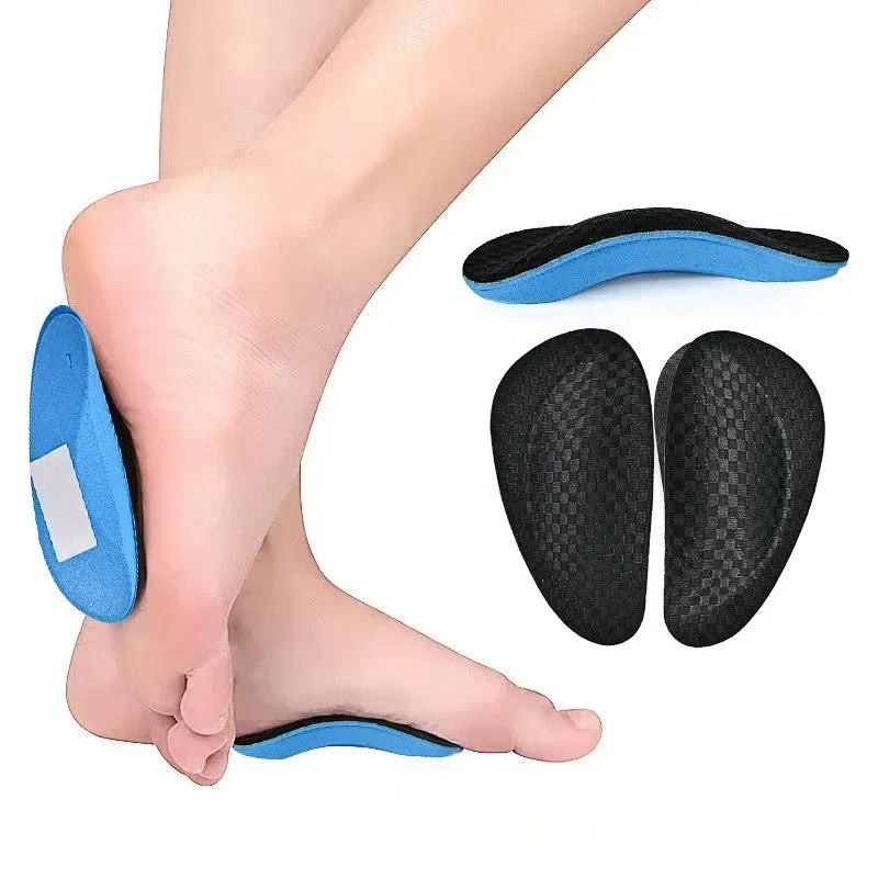 Orthopedic EVA Sports Palm Protector Insoles Flat Arch Support Half Cushion Footbed For Men  Women  1