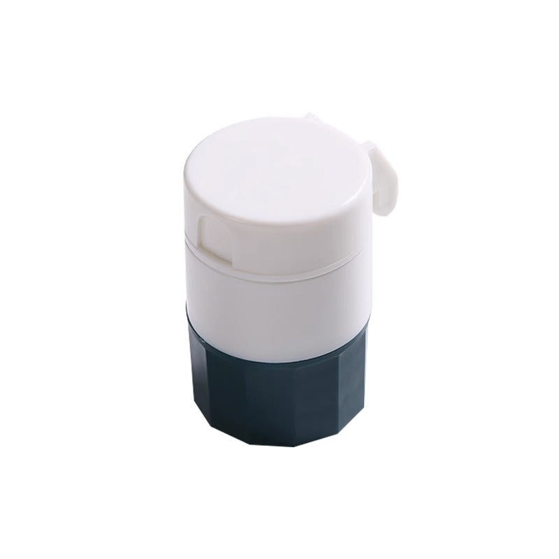 Pill Cutter And Organizer Portable Medicine Slicer Box For Home Use Simple Tablet Divider And Stora 5