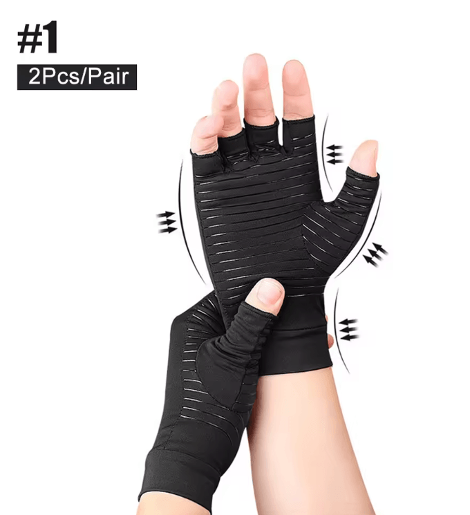 ReliefFlex Copper Compression Gloves For Arthritis And Hand Support 3