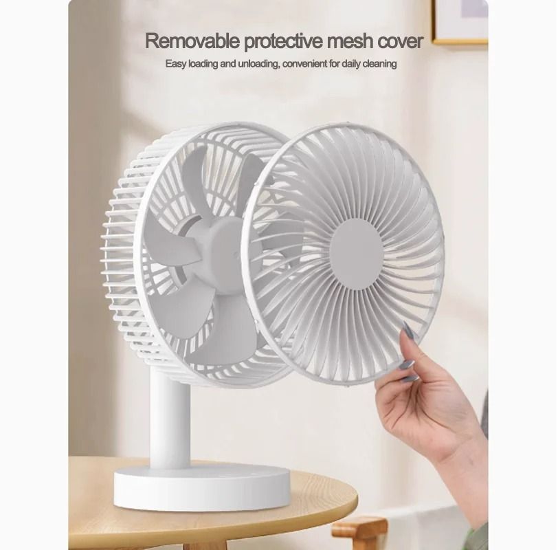 Portable Mini USB Desk Fan with Adjustable Tilt
