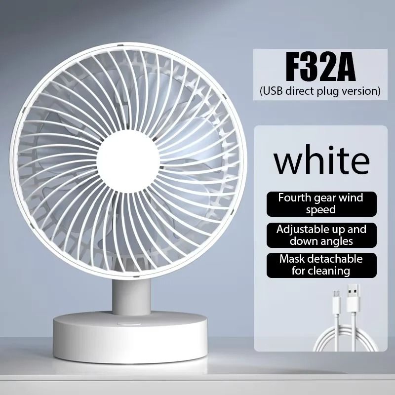 Portable Mini USB Desk Fan With Adjustable Tilt 6