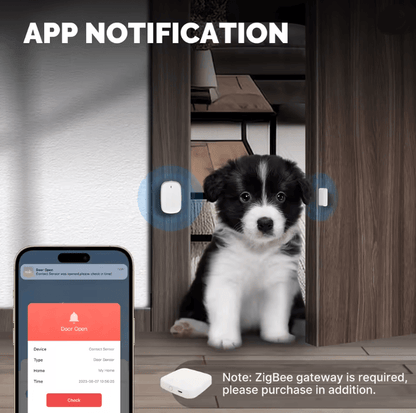 SecureSense Tuya ZigBee Smart Door And Window Sensor For Home Security 2