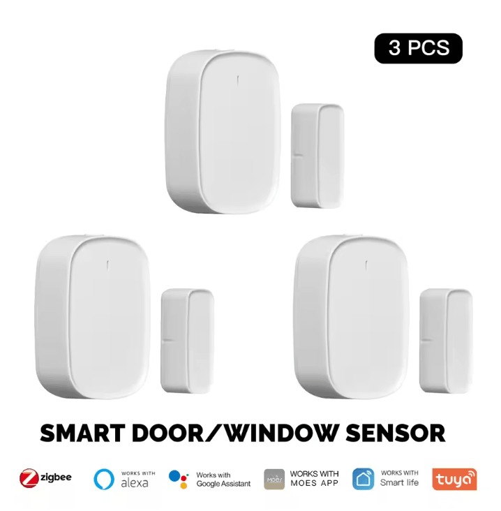 SecureSense Tuya ZigBee Smart Door And Window Sensor For Home Security 5