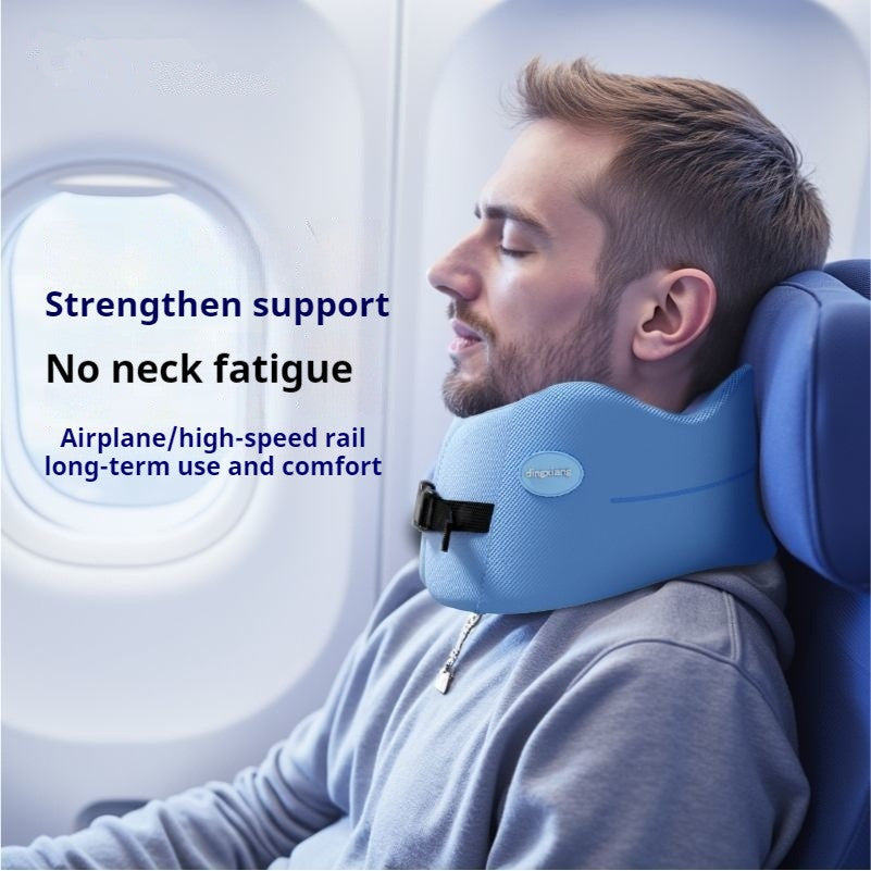 Memory Foam Ushaped Pillow Travel Neck Pillow Soft Comfortable Car Airplane Pillow Office Sleeping  2