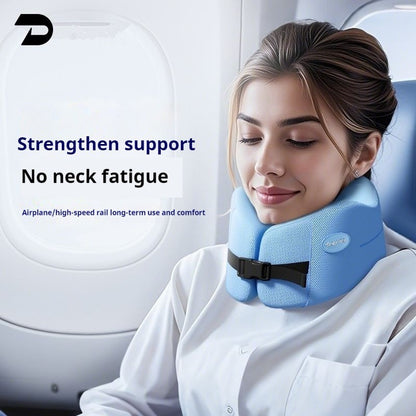 Memory Foam Ushaped Pillow Travel Neck Pillow Soft Comfortable Car Airplane Pillow Office Sleeping  5