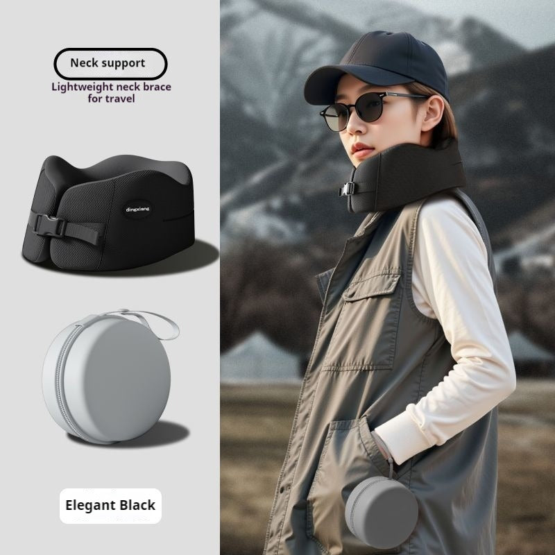 Memory Foam Ushaped Pillow Travel Neck Pillow Soft Comfortable Car Airplane Pillow Office Sleeping  7