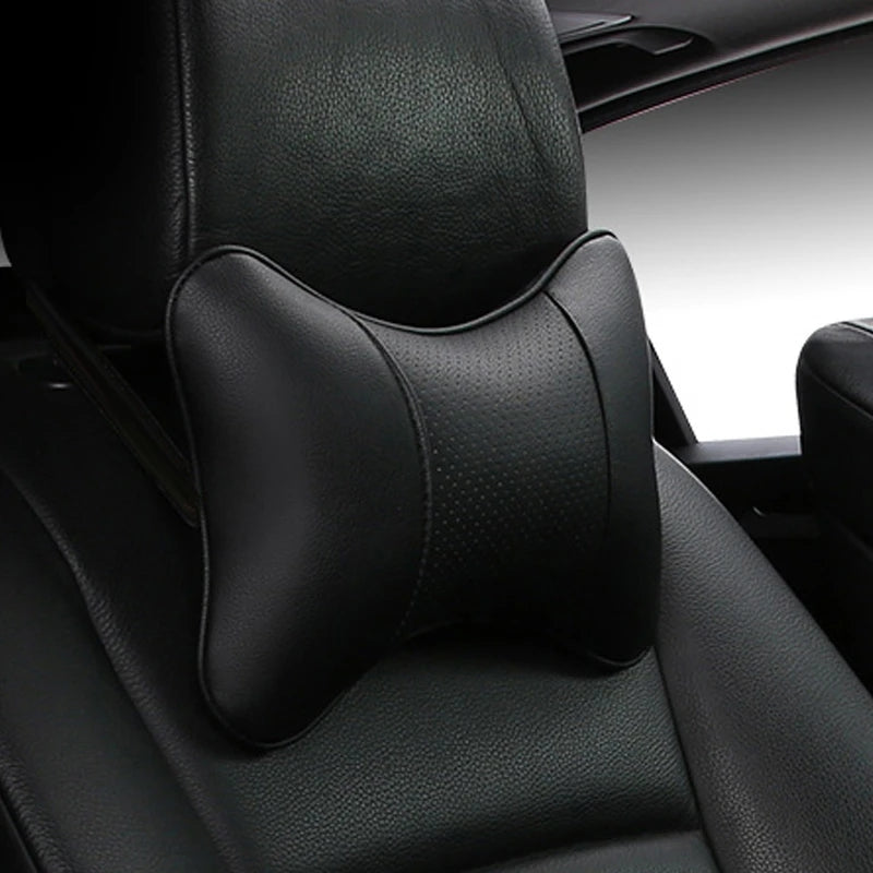 Universal Car Neck Headrest Pillow Memory Foam Support Cushion For Head Neck Shoulder Pain Relief A 11