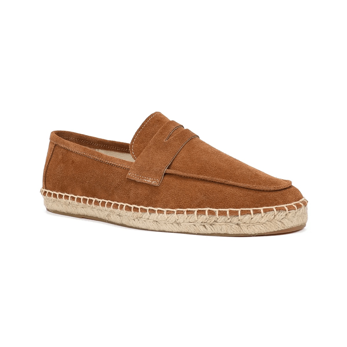 TerraStep Mens Suede Espadrilles Casual Slip On Loafers 1