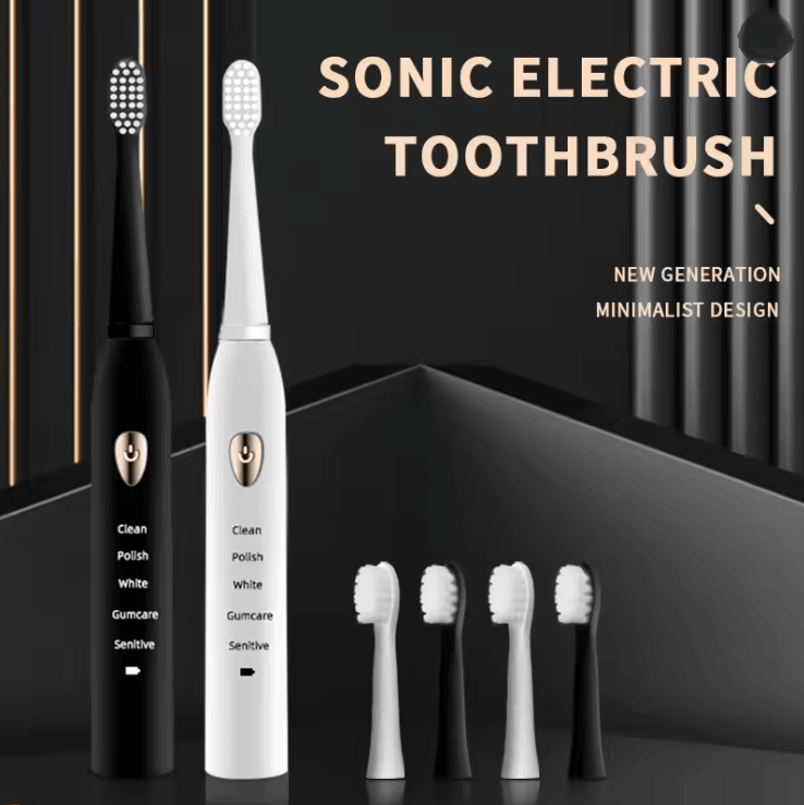 Jianpai Sonic Electric Toothbrush with USB Charging and Waterproof Design