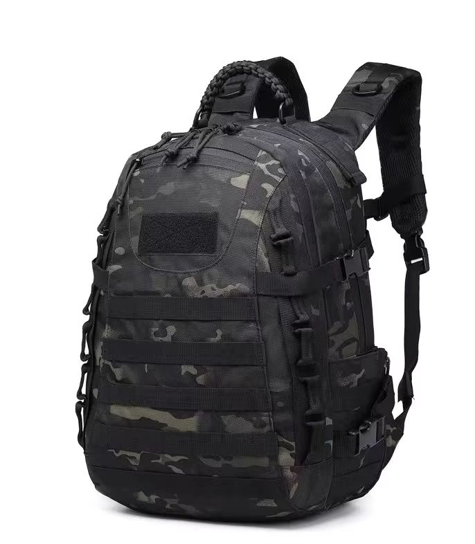 35L Waterproof Outdoor Backpack  Durable Camouflage Hiking  Camping Bag 11