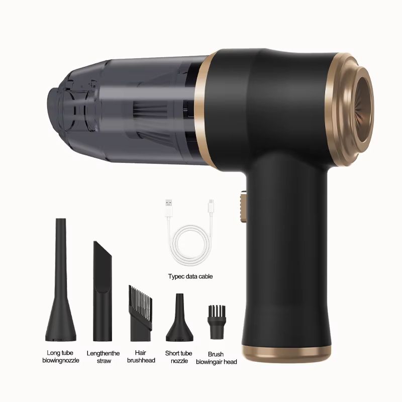 Wireless Car & Home Vacuum Cleaner – Portable High-Power Cleaning Machine