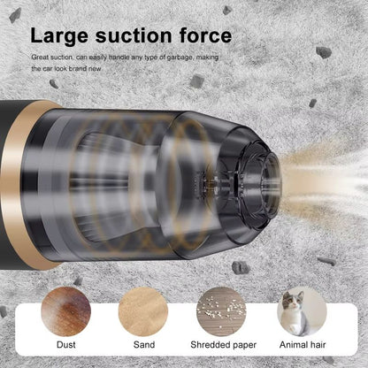 Wireless Car  Home Vacuum Cleaner  Portable HighPower Cleaning Machine 1
