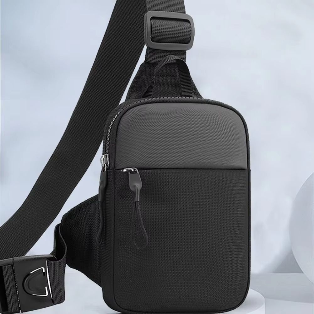 Mens Canvas Chest Bag  Small Crossbody Sling Bag For Everyday Carry 4