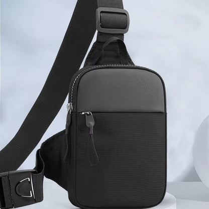 Mens Canvas Chest Bag  Small Crossbody Sling Bag For Everyday Carry 4